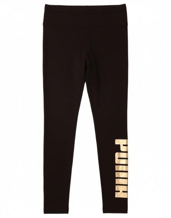 Leggings grafic Puma pentru femei UK 12 Medium Black