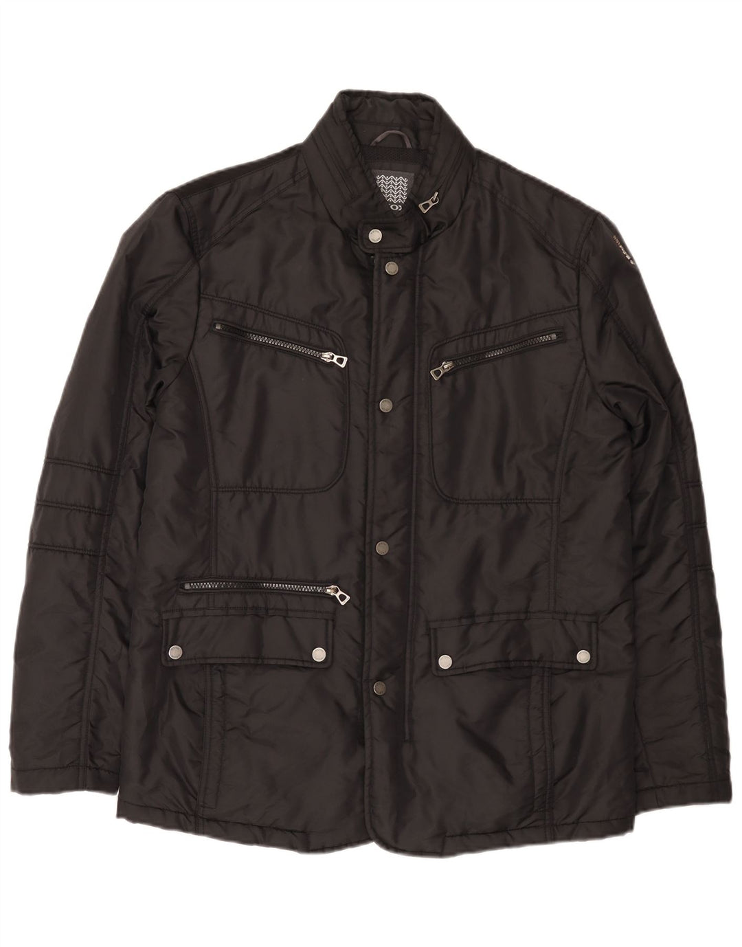 Jachetă de vânt pentru bărbați Geox UK 40 Large Black