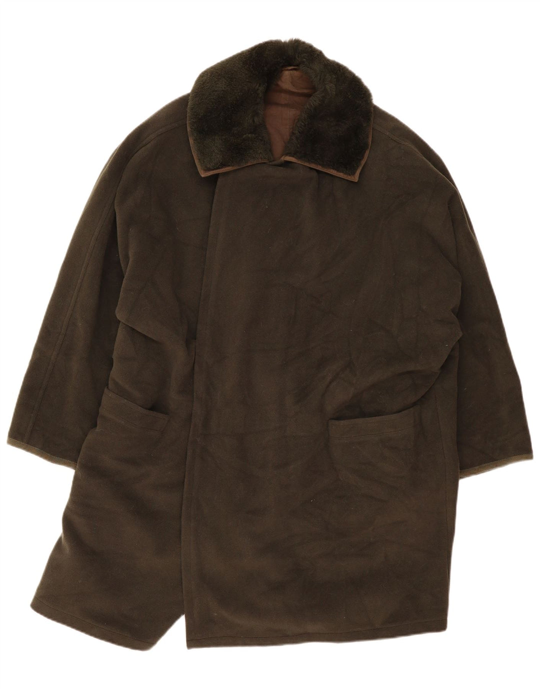 Pardesiu vintage pentru bărbați UK 44 2XL Kaki