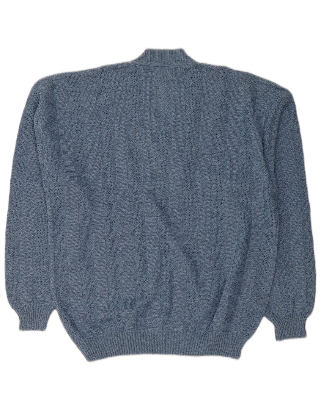 Pulover pentru femei cu decolteu în V Lasa IT 46/48 mare albastru Argyle/Diamond