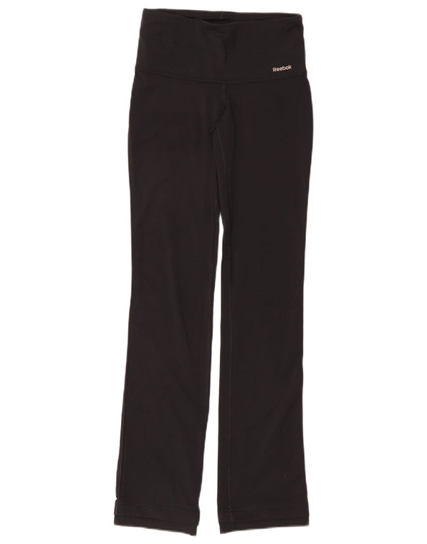 Leggings pentru femei REEBOK UK 10 Small Black