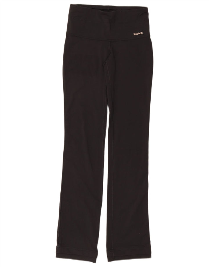 Leggings pentru femei REEBOK UK 10 Small Black