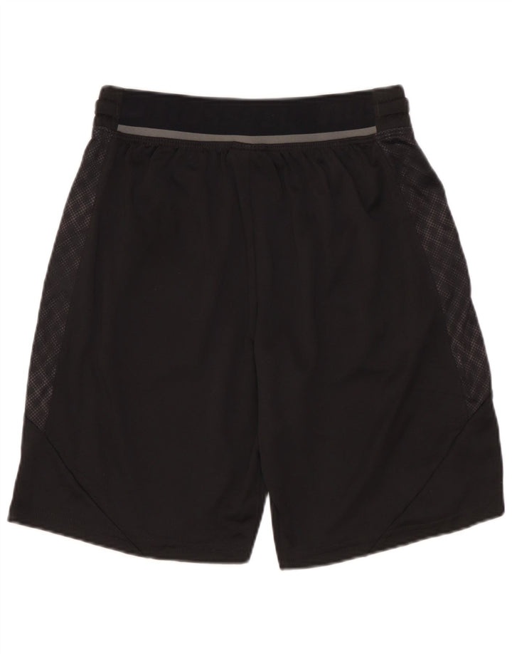 RUSSELL ATHLETIC Pantaloni scurți sport pentru băieți 10-11 ani, mari, negru, poliester