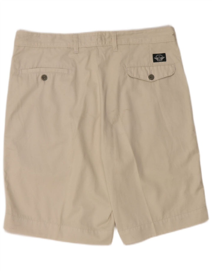 Pantaloni scurți chino pegged Dockers pentru bărbați W36, mari, bej, bumbac