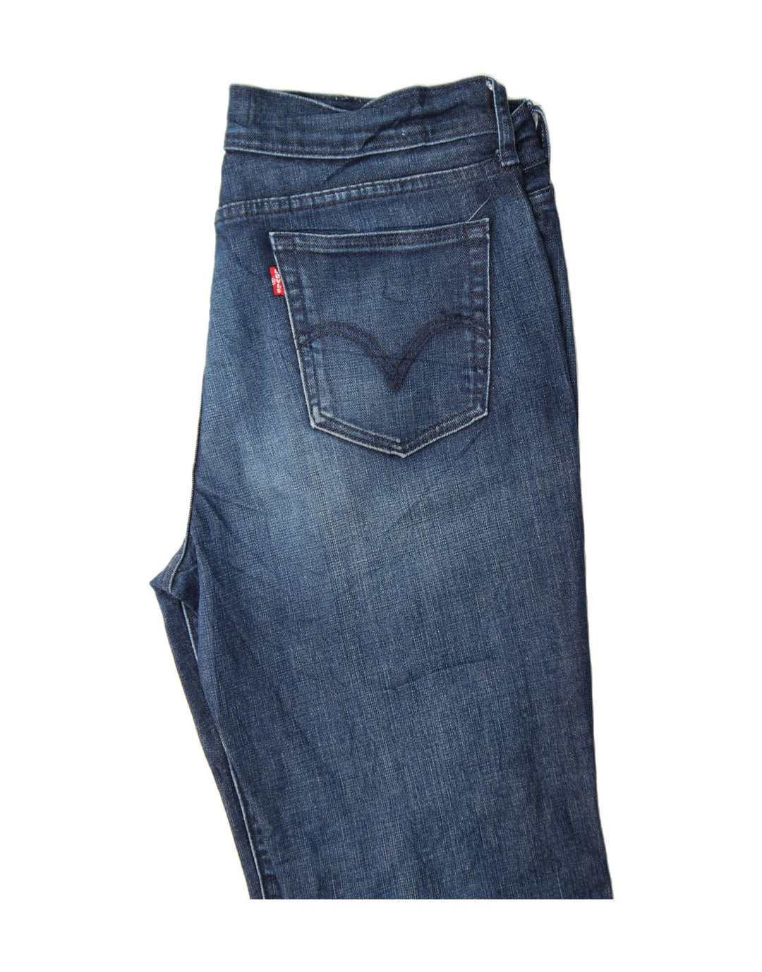 LEVI'S Womens 515 Bootcut Jeans W32 L33 Blue Vintage Levi's and Second-Hand Levi's from Messina Hembry 
