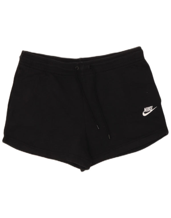 Pantaloni scurti sport NIKE pentru femei UK 14 Medium Black