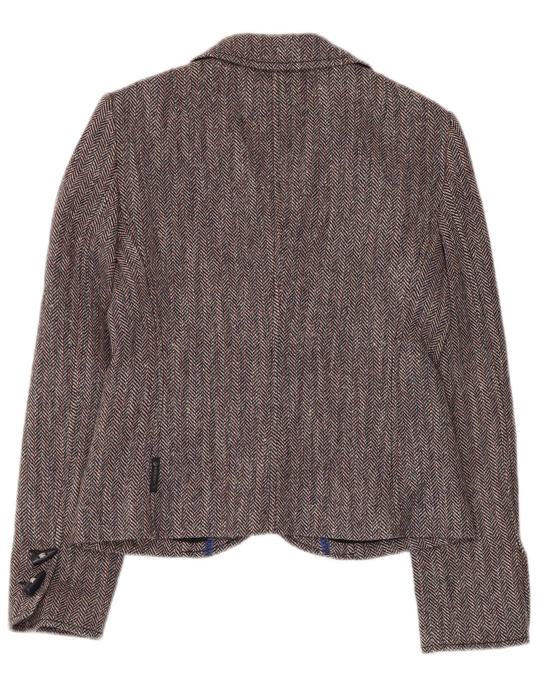 ARMANI JEANS Jachetă pentru femei cu 4 nasturi IT 42 Medium Gris Herringbone