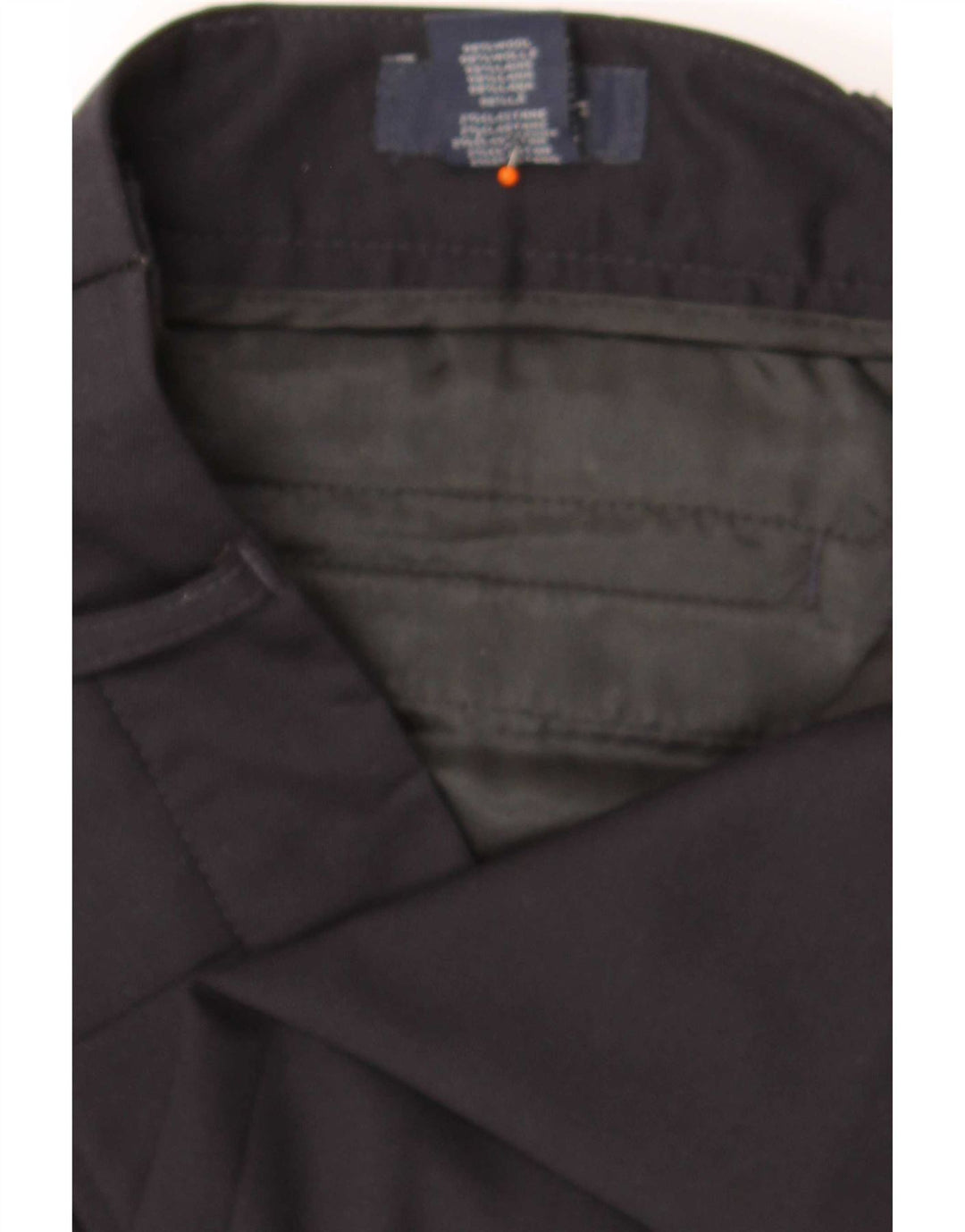 Pantaloni de costum pentru femei Gant Bootcut UK 12 Medium L34 L33 Lână neagră