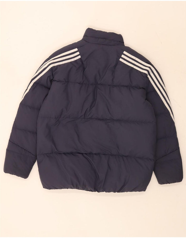 Jachetă căptușită pentru băieți Adidas 13-14 ani poliester bleumarin