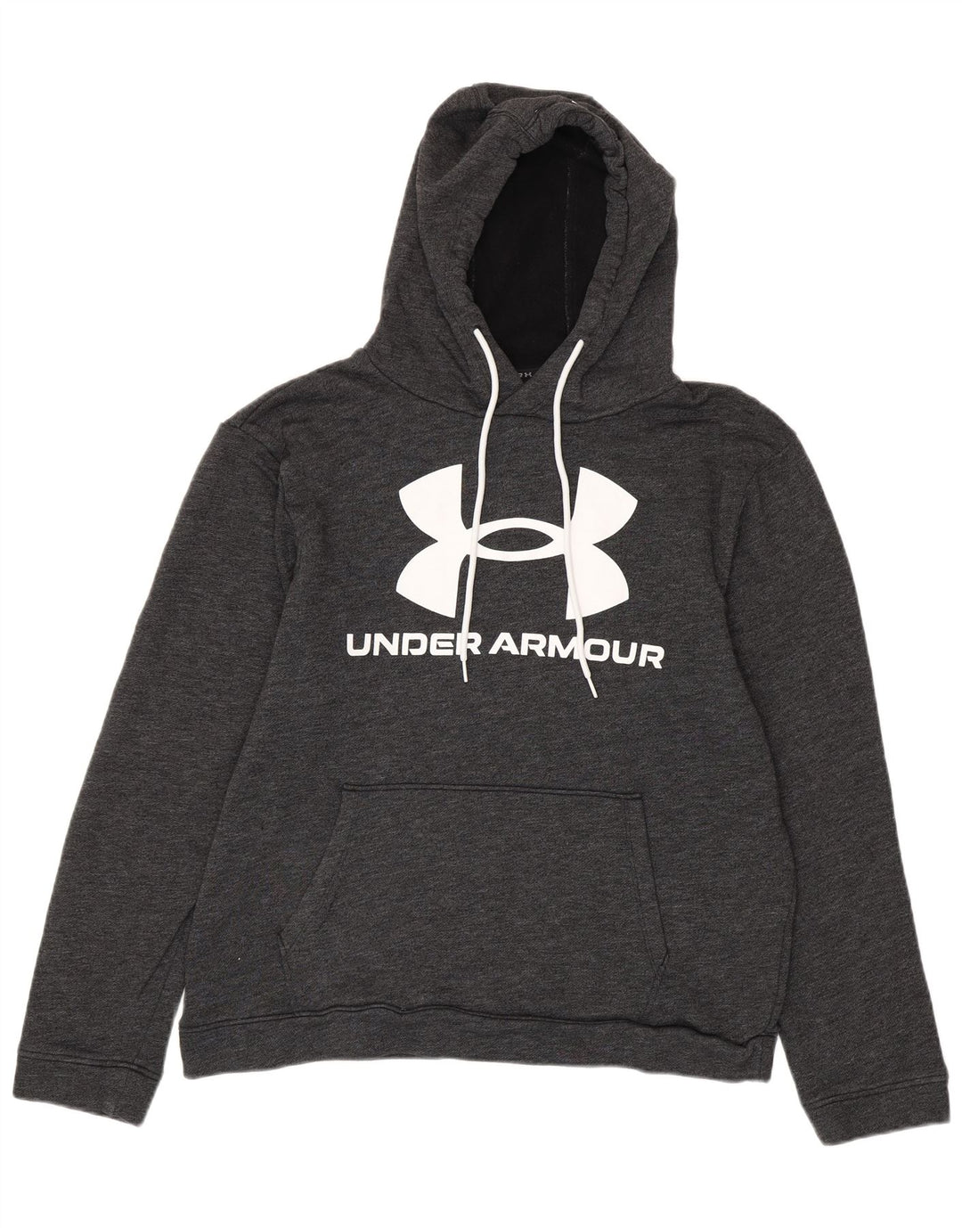 Pulover pentru bărbați UNDER ARMOUR Loose Fit Graphic Hoodie Pulat mare, gri