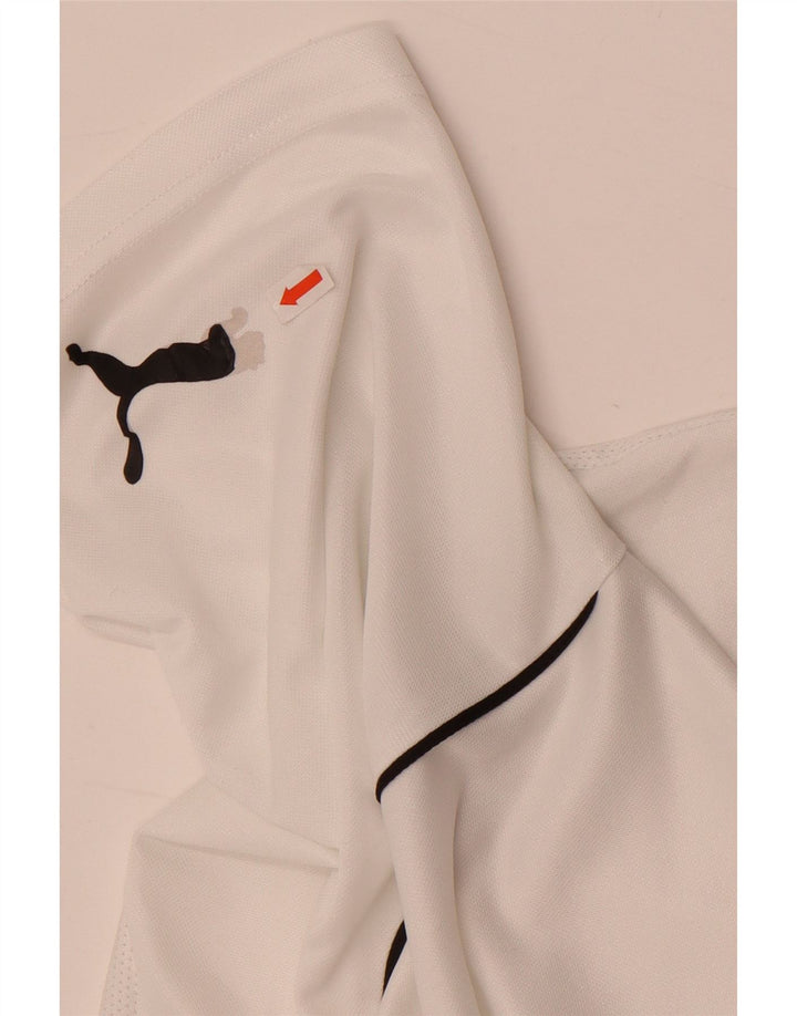 Tricou grafic Puma pentru bărbați Top Medium Alb Poliester