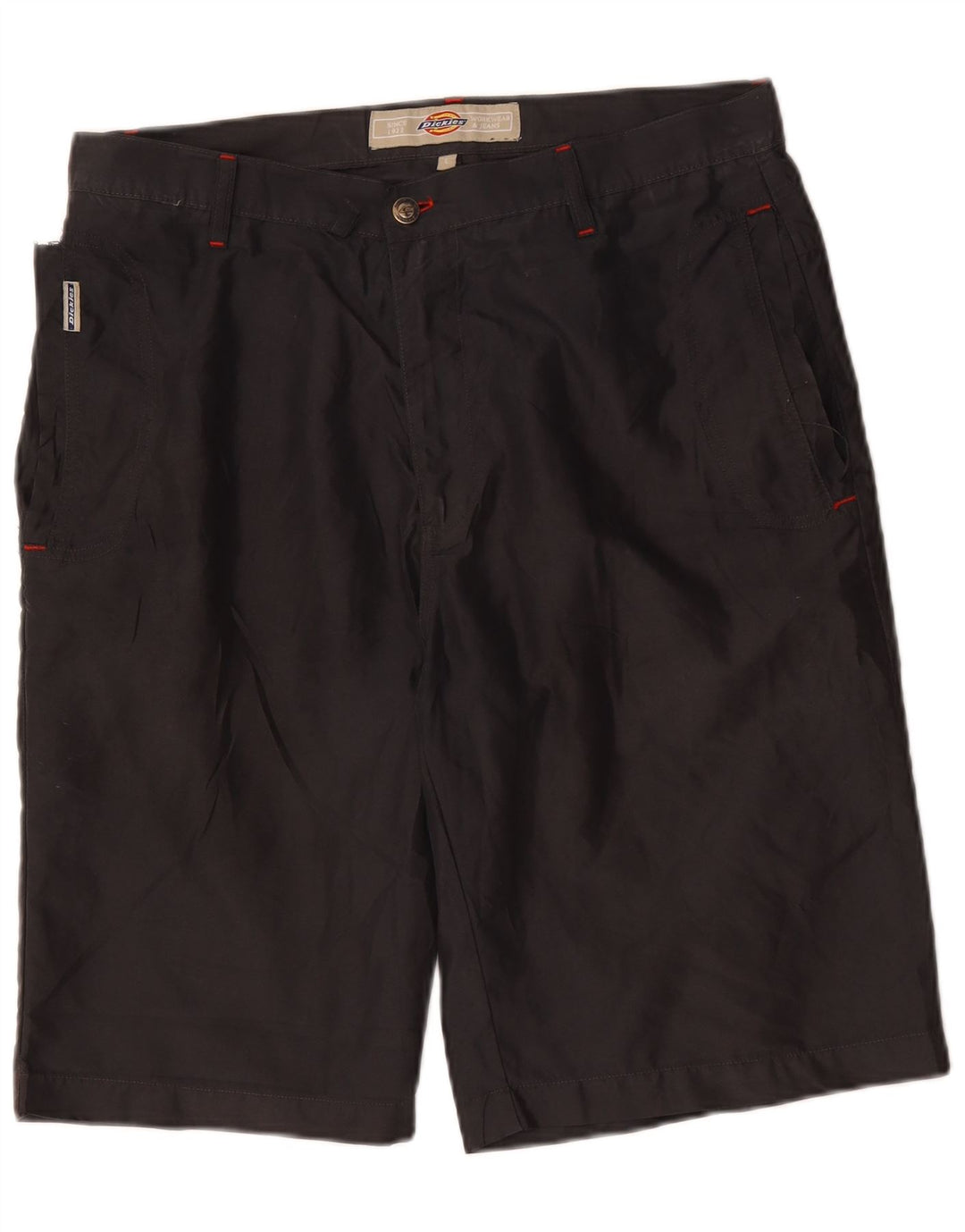Pantaloni scurți chino Dickies pentru bărbați, mari W36, poliester negru