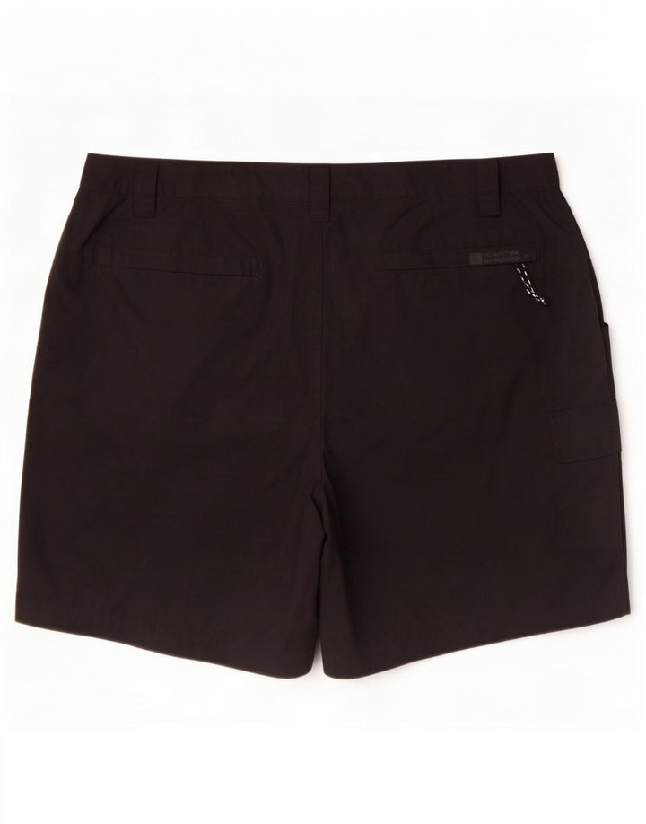 Mountain Warehouse Pantaloni scurti cargo pentru femei UK 16 Large W34 Poliester negru