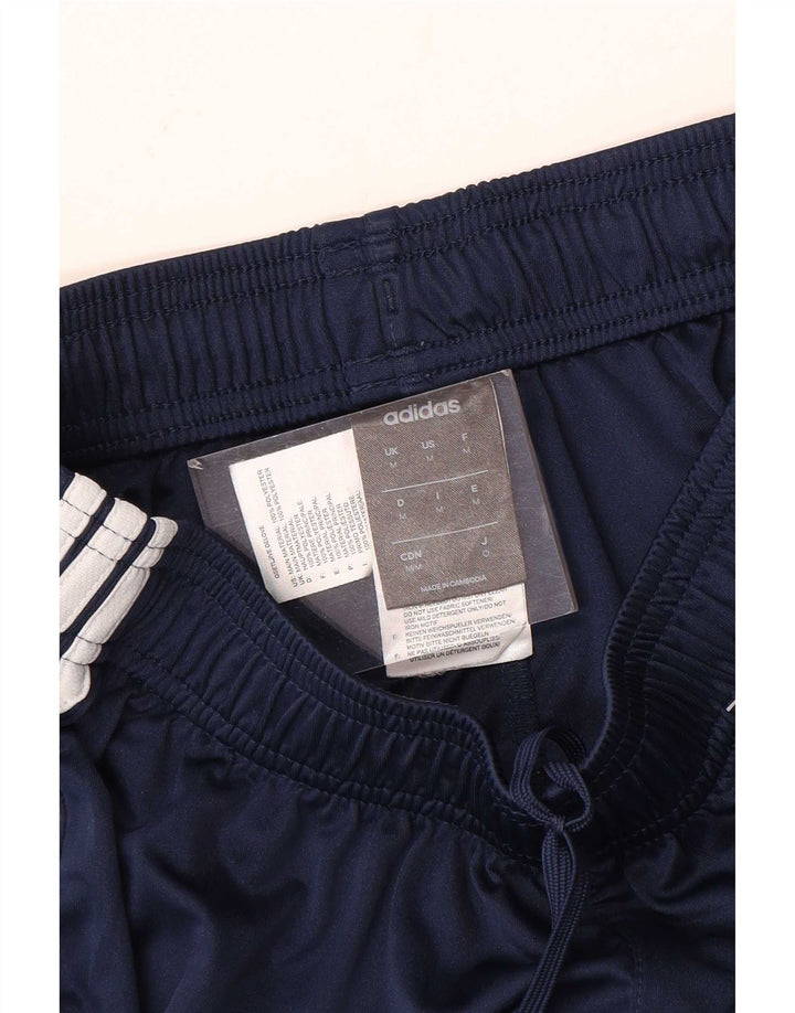 Pantaloni scurți sport pentru bărbați Adidas Climalite, poliester mediu bleumarin