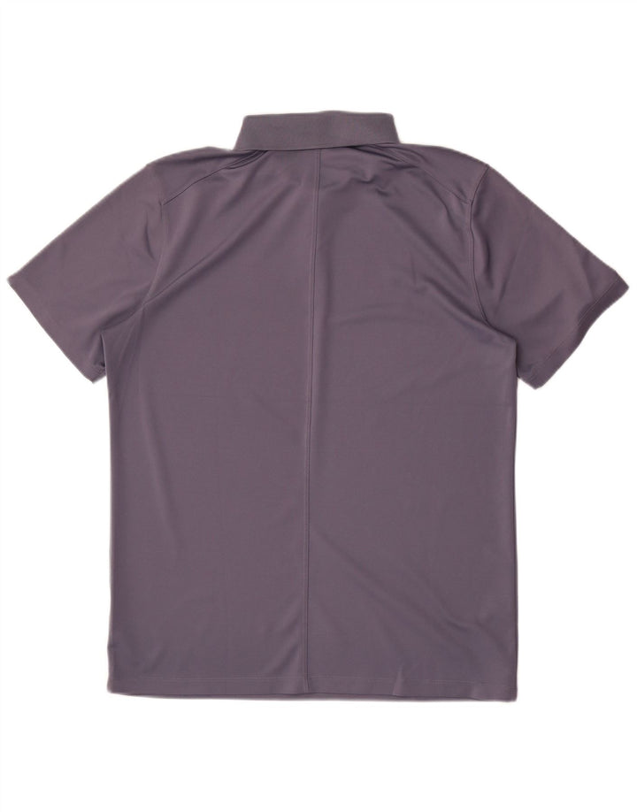 Tricou polo Nike Dri Fit pentru bărbați, mare, gri
