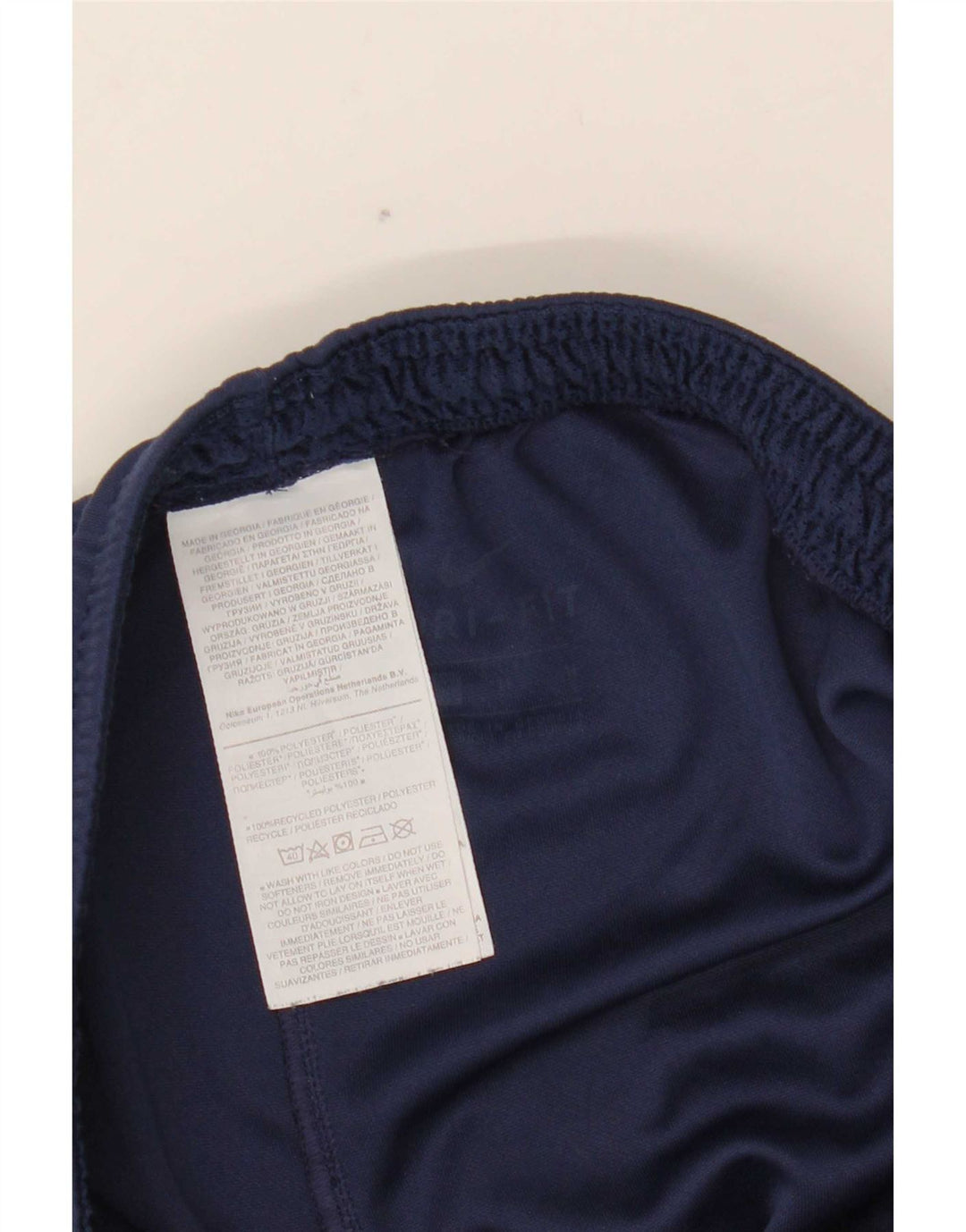 Pantaloni scurți sport Nike Dri Fit pentru bărbați, poliester mediu albastru