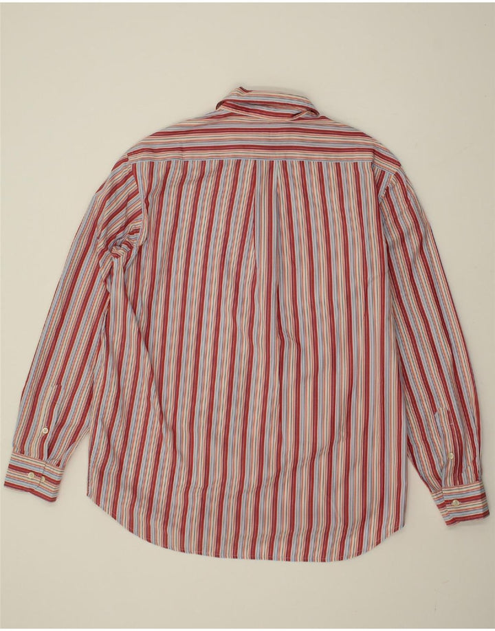 MARINA YACHTING Mens Shirt Size 41 Medium Red Striped Cotton Vintage Marina Yachting and Second-Hand Marina Yachting from Messina Hembry 