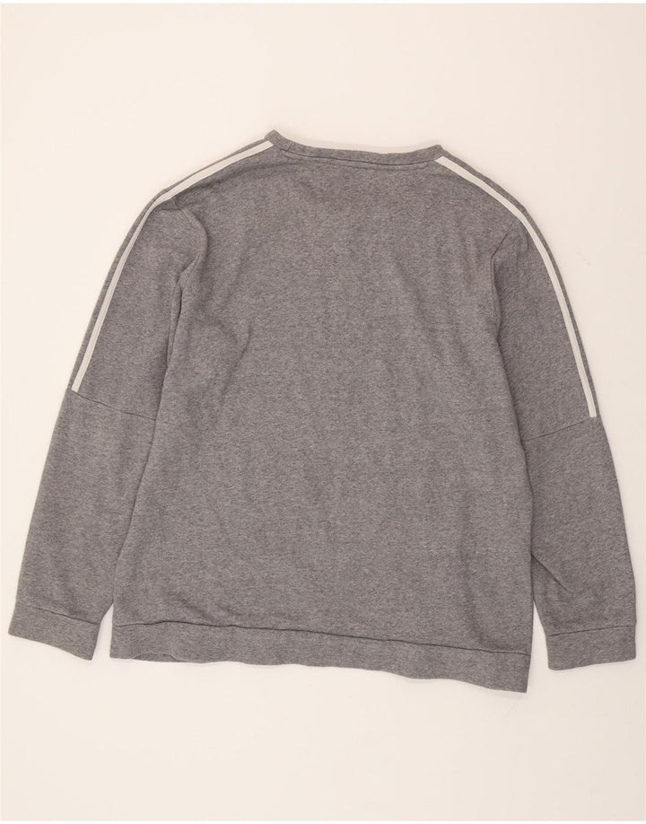 Hanorac pentru bărbați Adidas Jumper XL bumbac gri