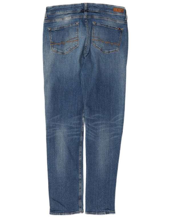Blugi drepti pentru femei Tommy Hilfiger Madrid RW W31 L32 bumbac albastru