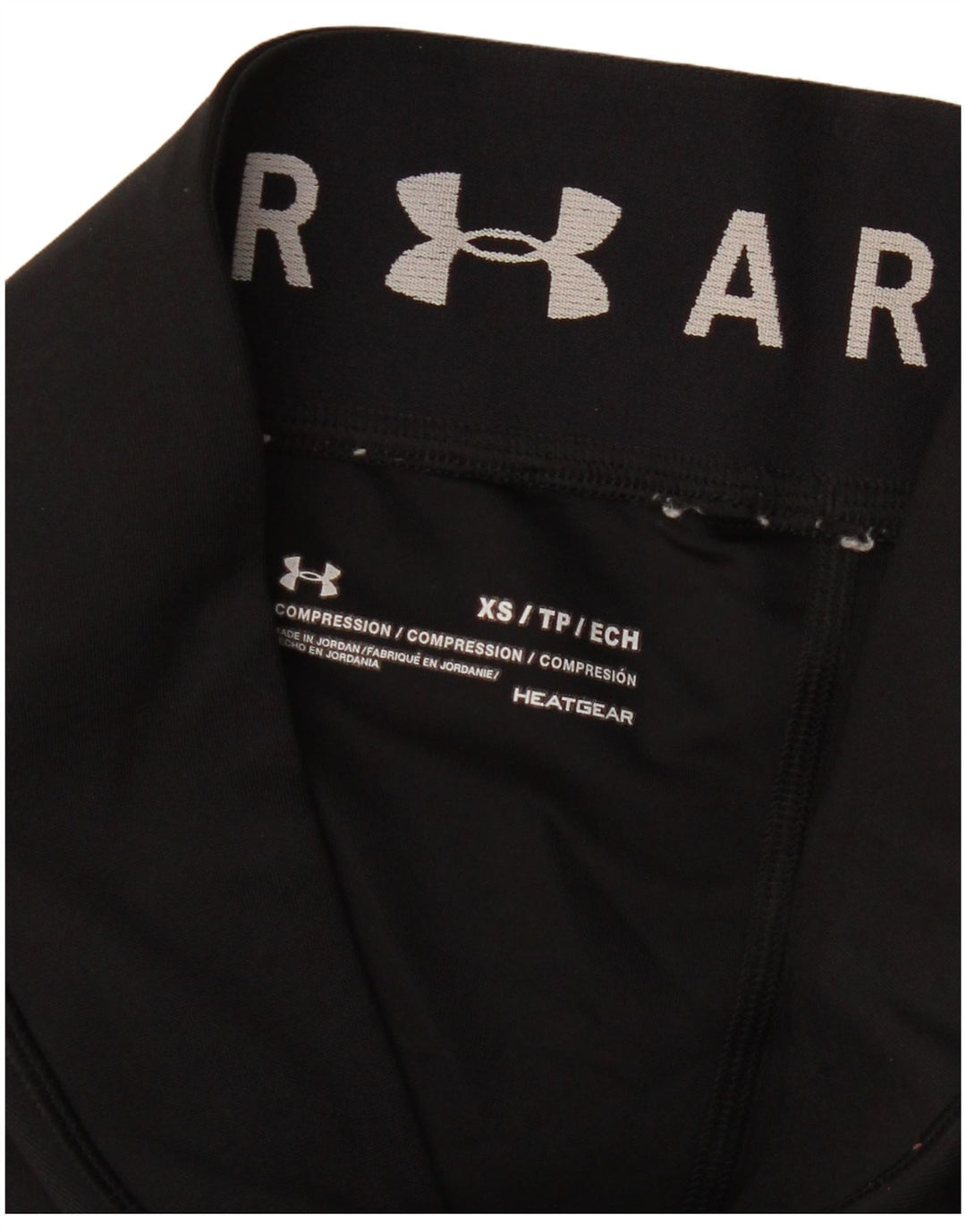 Leggings grafic UNDER ARMOUR pentru femei Heat Gear UK 4 XS Negru