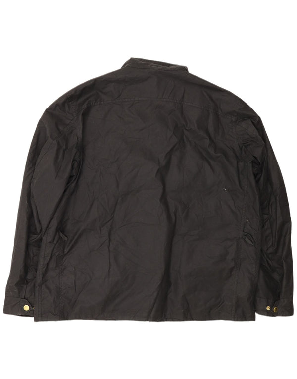 Jachetă Barbour pentru bărbați din bumbac cerat UK 44 2XL bumbac negru