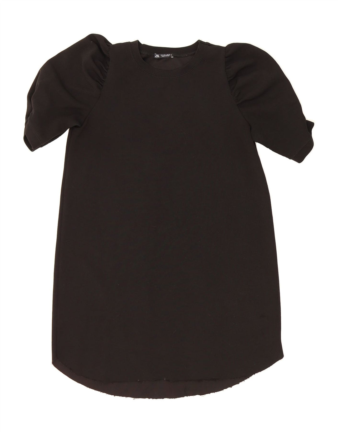 ZARA Womens Oversized T-Shirt Dress UK 10 Small Black Vintage Zara and Second-Hand Zara from Messina Hembry 