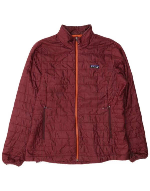 Jachetă căptușită Patagonia pentru femei UK 18 XL Burgundy Poliester