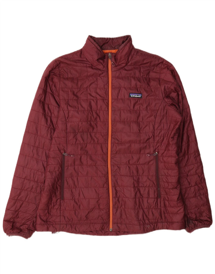 Jachetă căptușită Patagonia pentru femei UK 18 XL Burgundy Poliester