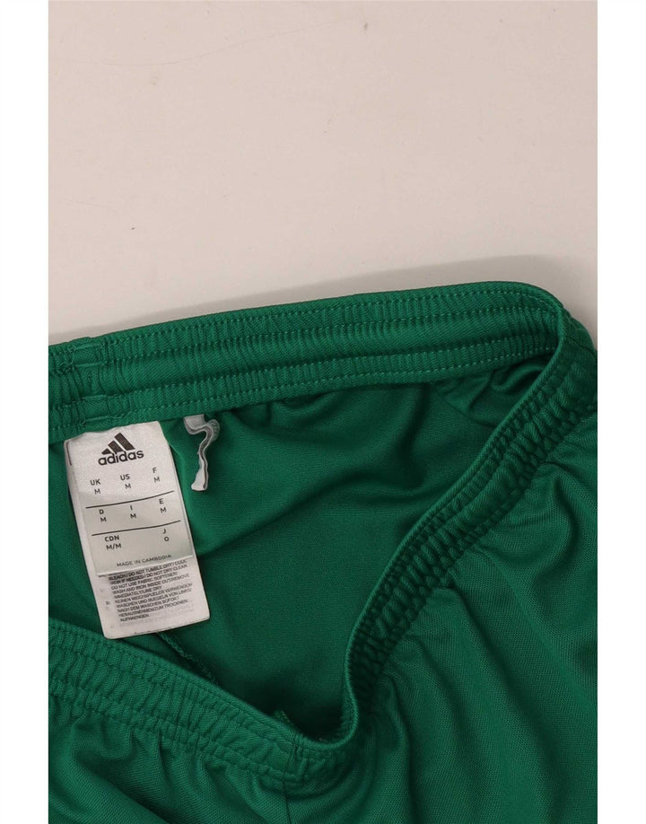 Pantaloni scurți sport pentru bărbați Adidas Climalite, poliester verde mediu