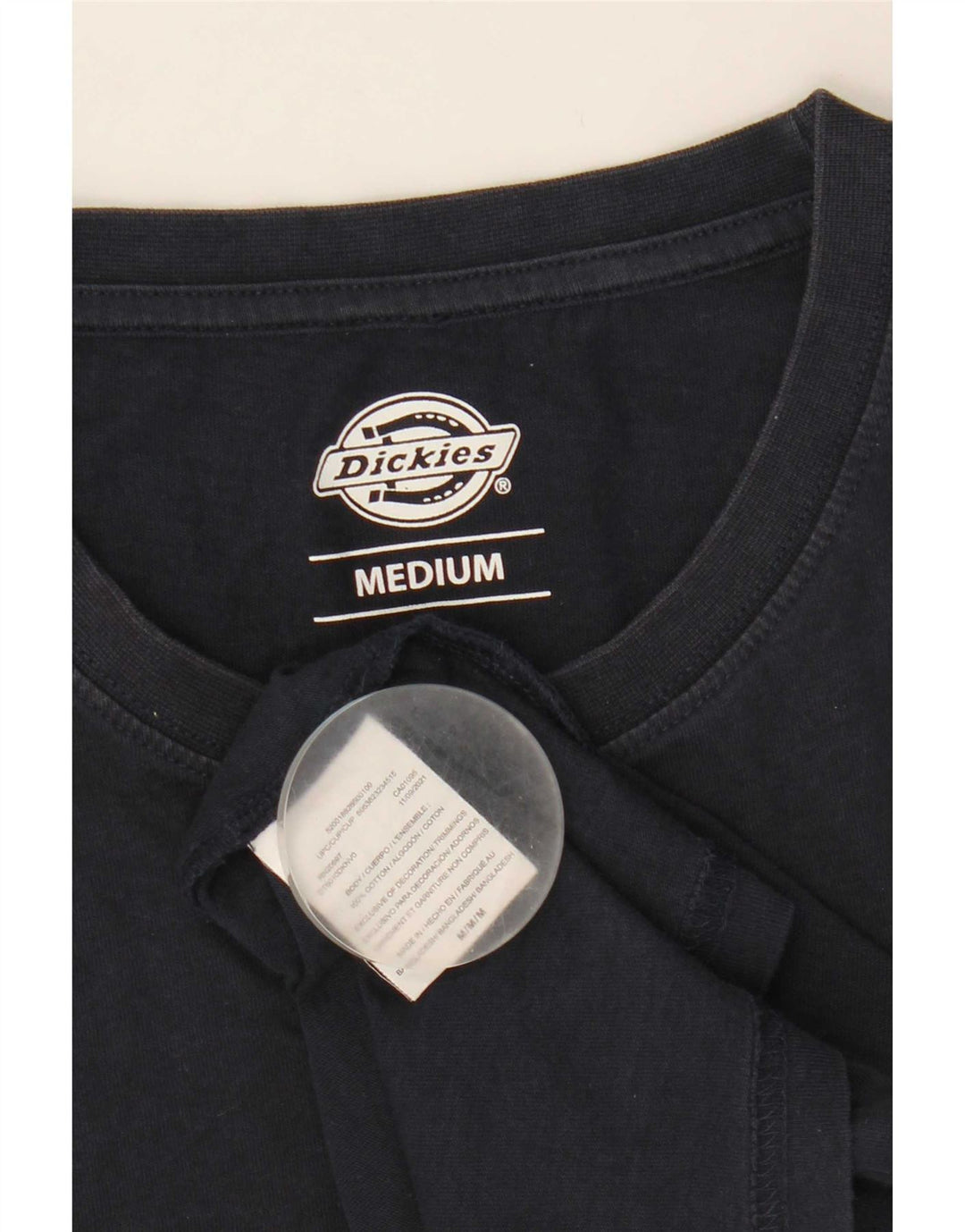 Tricou grafic pentru bărbați Dickies Top mediu din bumbac bleumarin