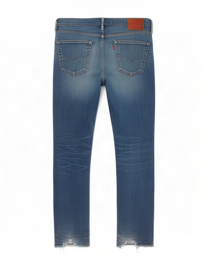 Blugi drepti pentru bărbați Levi's 508 W34 L30 Bumbac albastru