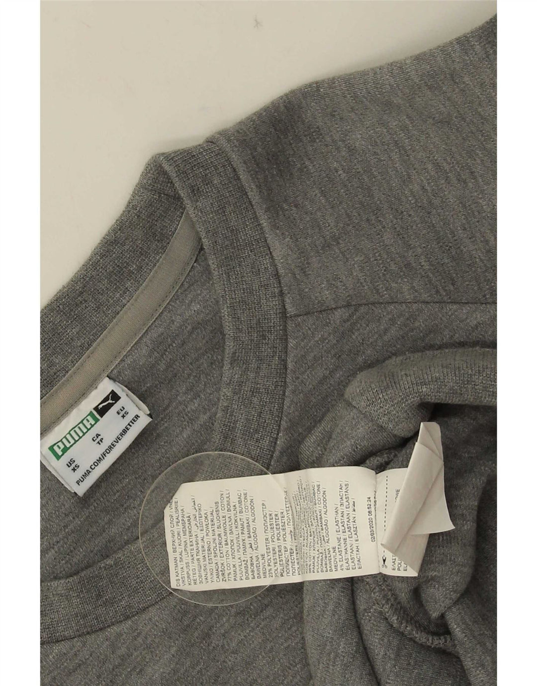 Hanorac pentru bărbați Puma Jumper XS bumbac gri