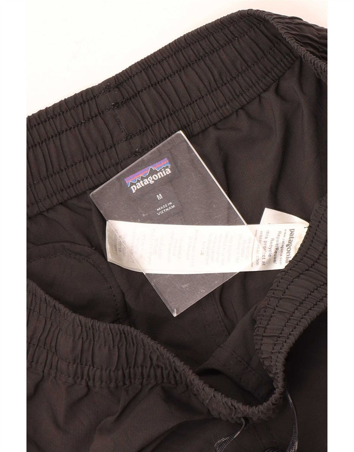 Pantaloni scurti sport Patagonia pentru femei UK 14 Poliester mediu negru