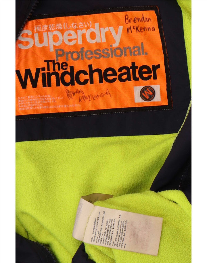 Jachetă Windbreaker pentru femei Superdry The Windcheater UK 14 Medium Bleumarin