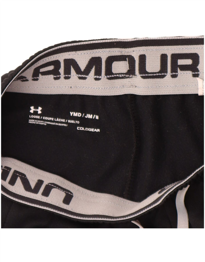 Pantaloni scurți sport pentru băieți UNDER ARMOUR Cold Gear 9-10 ani, mediu negru