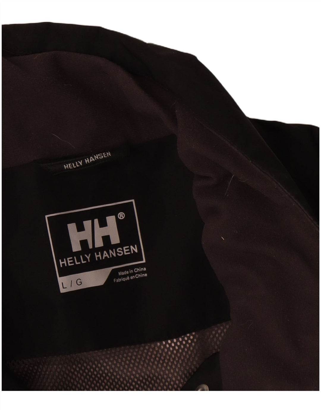Jachetă de ploaie grafică pentru femei Helly Hansen UK 16, mare, negru, poliester