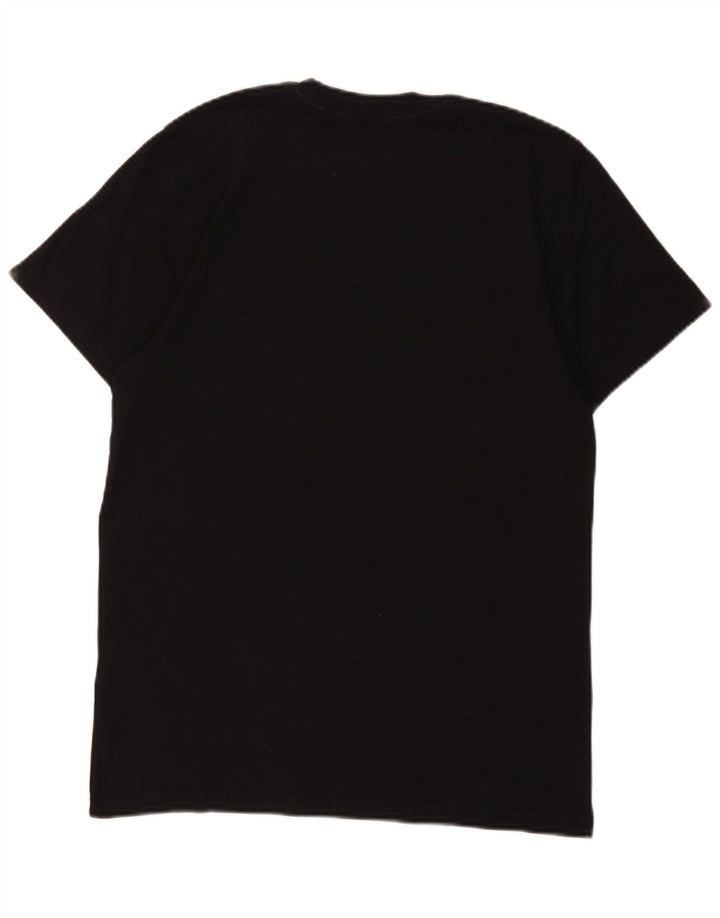 Tricou grafic personalizat Vans pentru bărbați Top, bumbac mediu negru