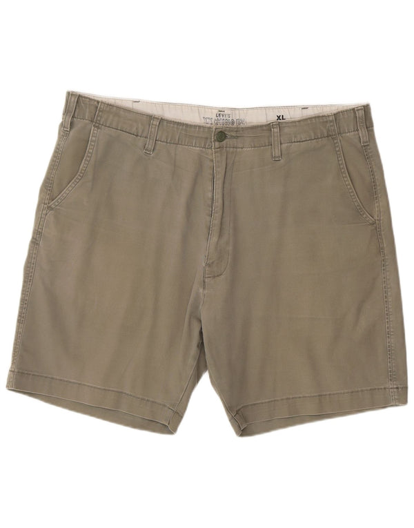 Pantaloni scurți chino pentru bărbați Levi's XL W40, bumbac kaki