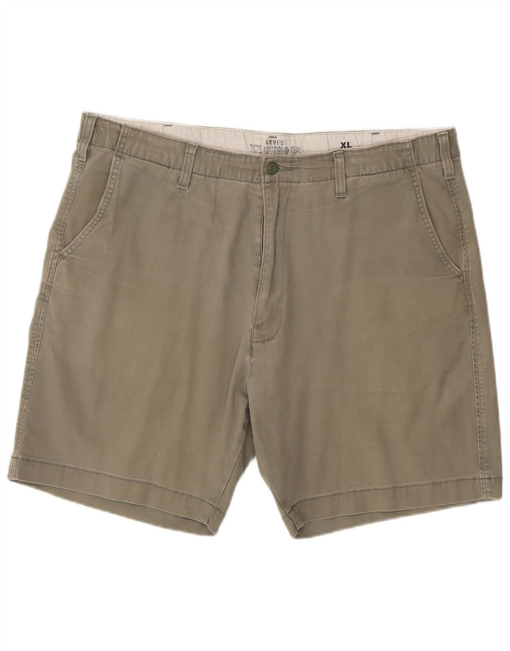 Pantaloni scurți chino pentru bărbați Levi's XL W40, bumbac kaki