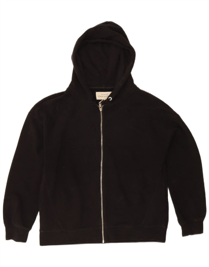 Pulover pentru femei Essentials, cu fermoar, UK 14, bumbac mediu negru