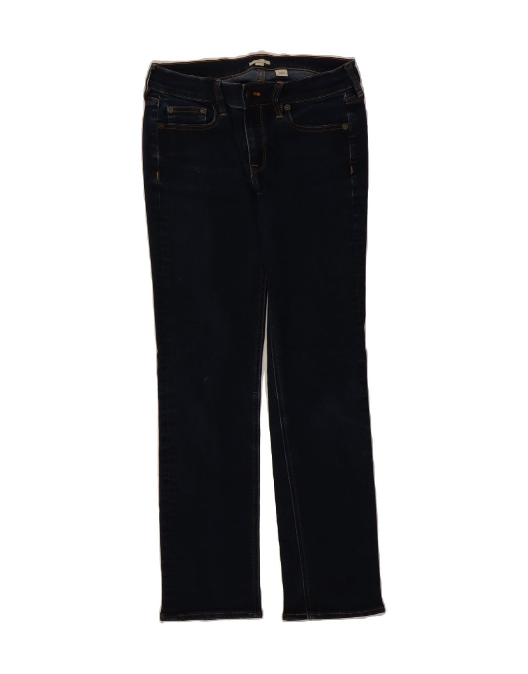 J. CREW Womens Stretch Straight Jeans W26 L29 Navy Blue Cotton Vintage J. Crew and Second-Hand J. Crew from Messina Hembry 