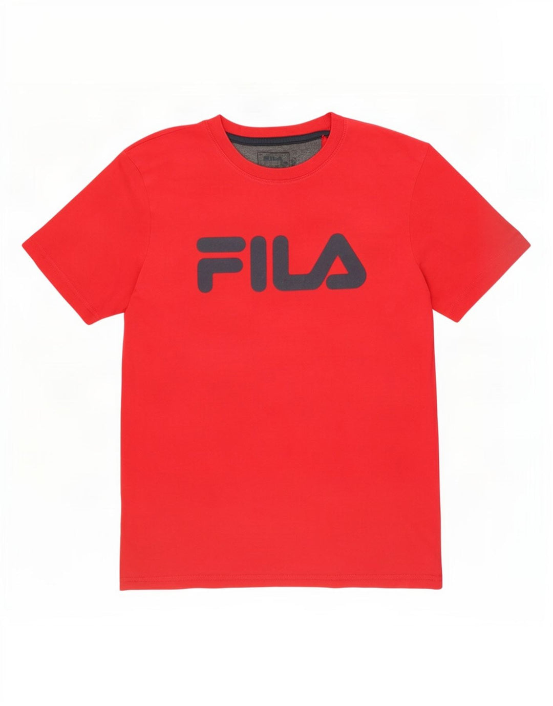 Tricou grafic Fila pentru bărbați Top Bumbac Roșu Mediu