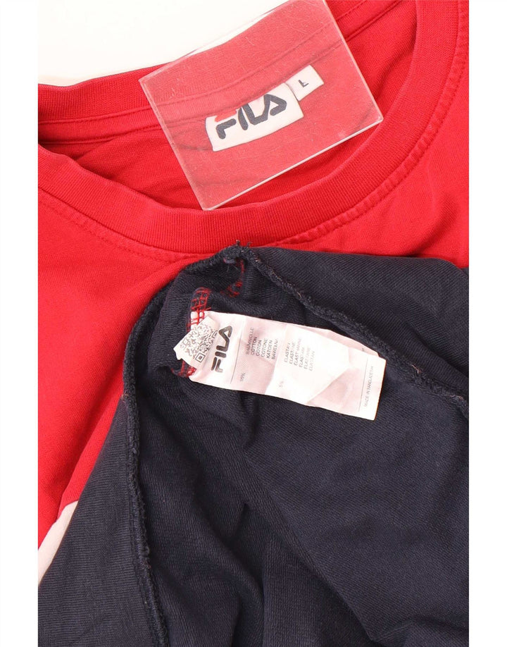 Pulover cu grafic pentru femei Fila UK 16, mare, multicolor