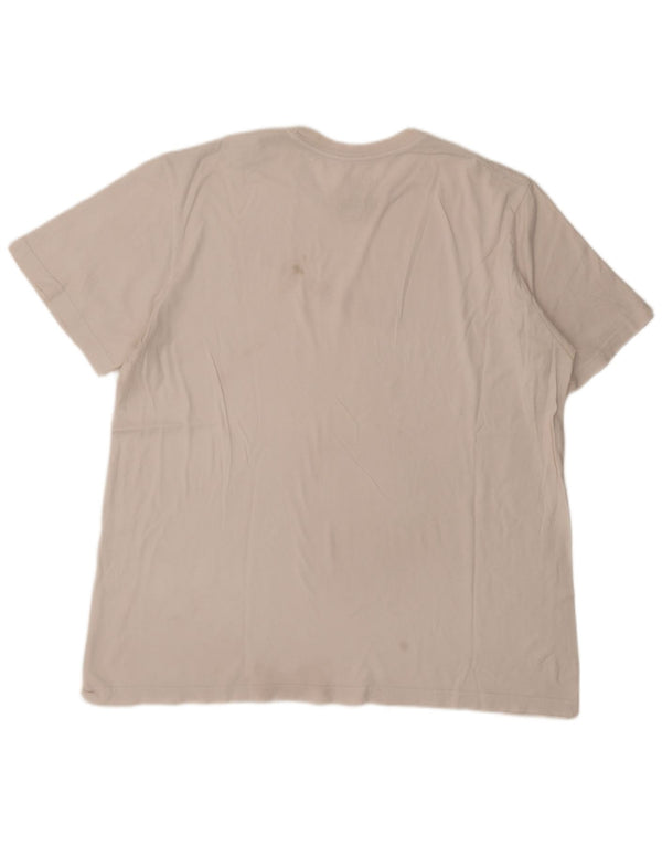 Tricou grafic Nike pentru bărbați, cu croiala standard, Top 2XL alb