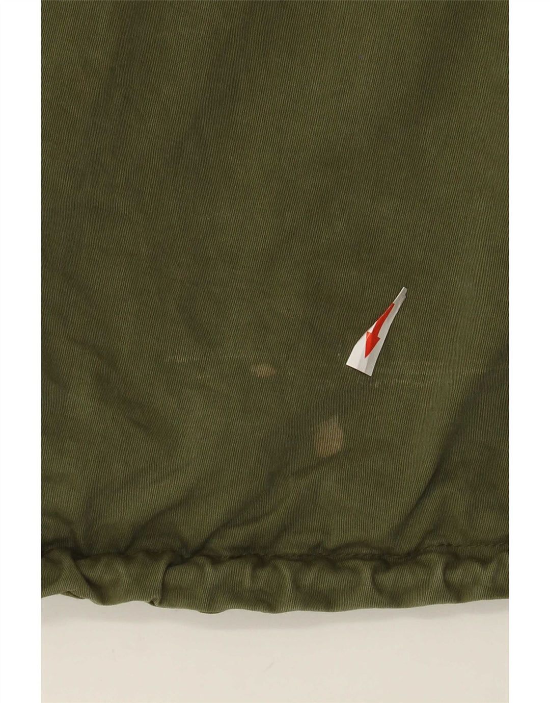 Jachetă bomber supradimensionată pentru femei Zara UK 14, bumbac kaki mediu