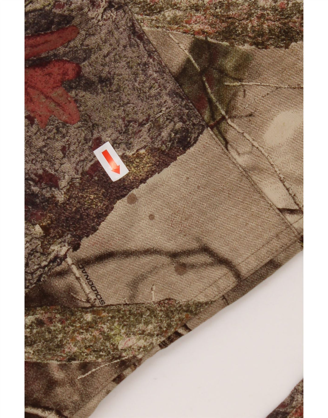 DECATHLON Pantaloni Cargo Drepți Femei Mici L27 L30 Bumbac Floral Bej