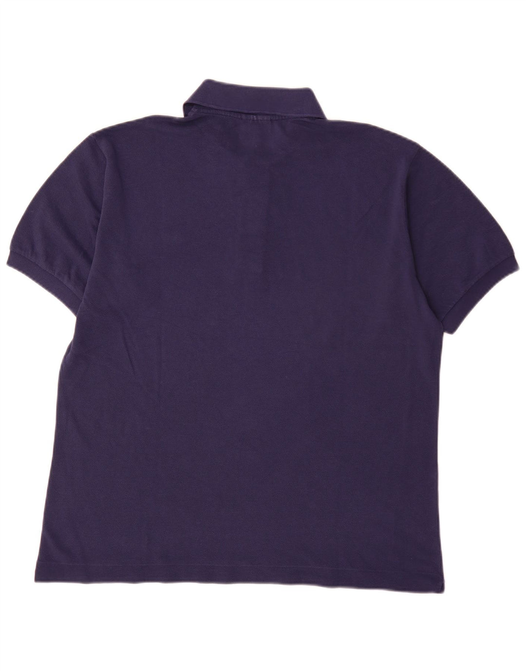 Tricou polo Lacoste pentru bărbați mărimea 4 bumbac violet mediu