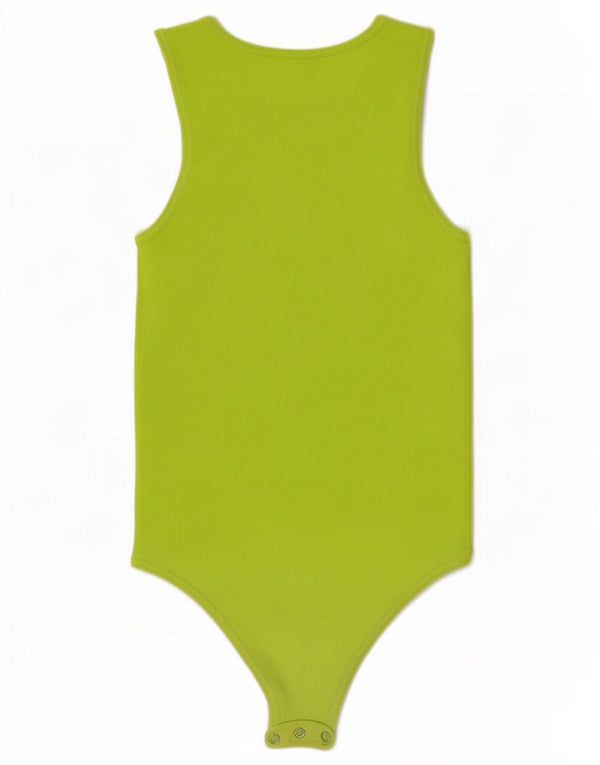 Body fără mâneci pentru femei Zara UK 12 Medium Green Viscose