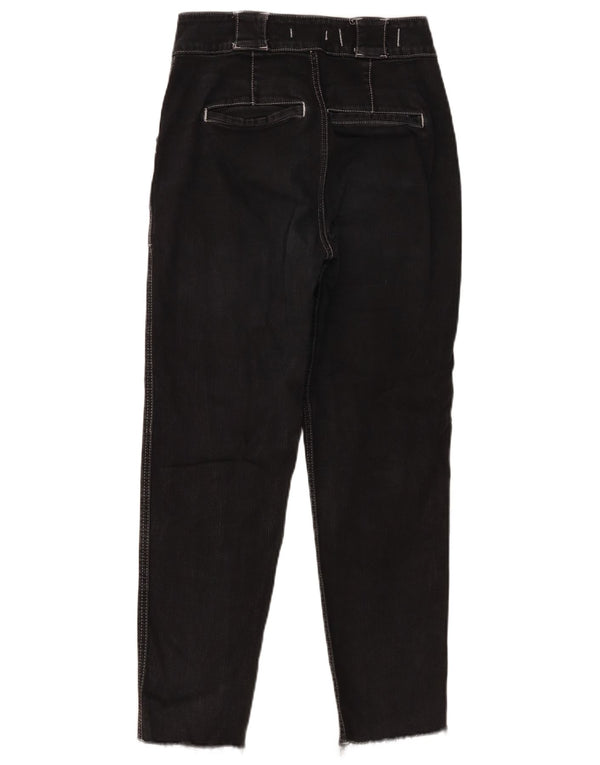 Blugi Hollister Mom Straight pentru femei US 5 Medium W27 L27 Negri