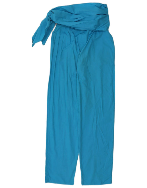 Prisma Pantaloni casual cu talie înaltă pentru femei IT 40 Small W26 L29 Albastru